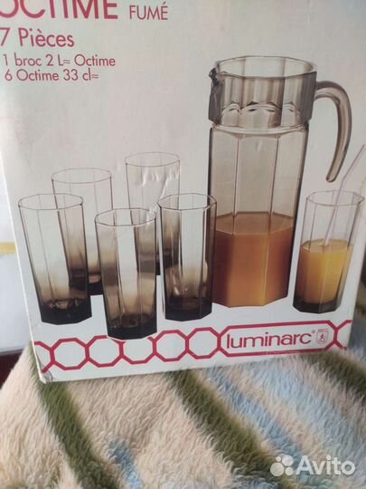 Набор Luminarc(кувшин, 6стаканов)