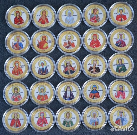 Святые и Иконы на монетах