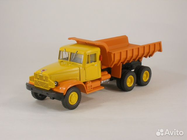 Краз-222/256Б (1966-69г) желто-оранжевый Н767