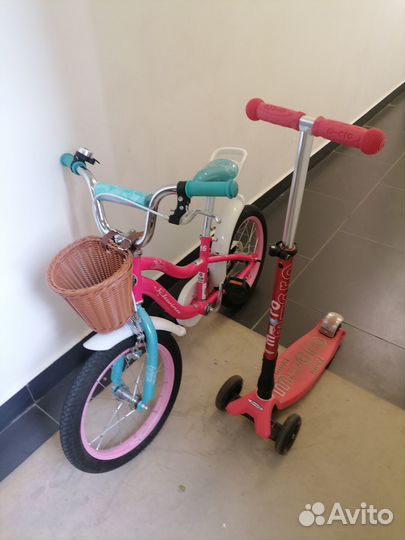 Детский велосипед бу 16