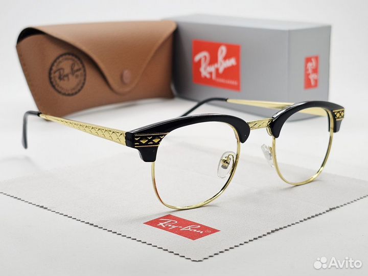 Оправа Ray Ban Clubmaster RX 3016 Gold