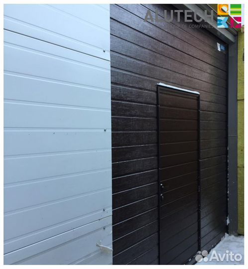 Секционные ворота alutech