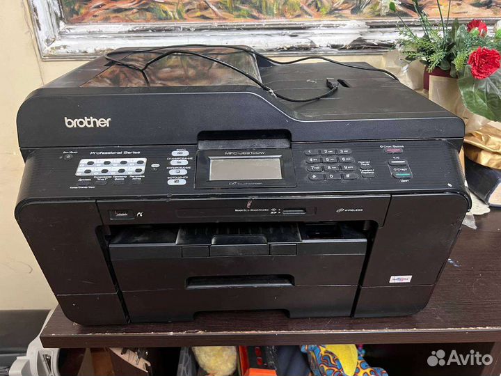 Мфу струйный цветной brother mfc-j6910dw