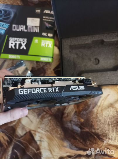 Видеокарта RTX 3060ti Asus Dual mini