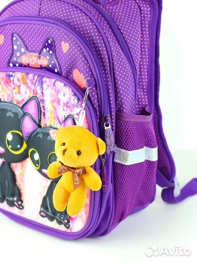 Рюкзак школьный для девочки ортопедический новый