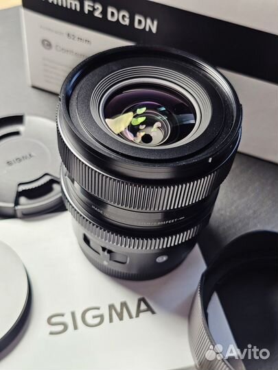 Объектив Sigma 24mm F2 DG DN Sony как новый