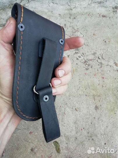 Нож складной ручной работы
