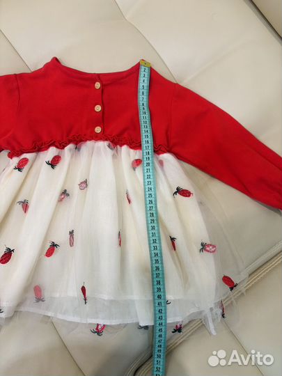 Платье для девочки 92