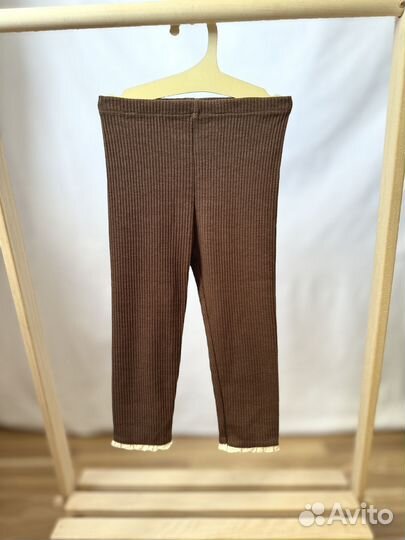Леггинсы в рубчик детские новые 80 98 104 110 116
