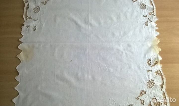 Ришелье вышивка салфетки накидки Разные Винтаж