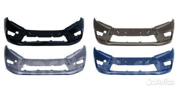 Бампер в цвет передний Лада Веста