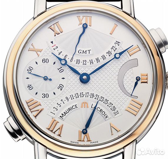 Швейцарские часы Maurice Lacroix Masterpiece Double Retrograde MP7018