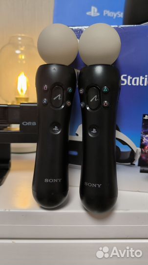 PlayStation VR + 2 Move Контроллера + Камера
