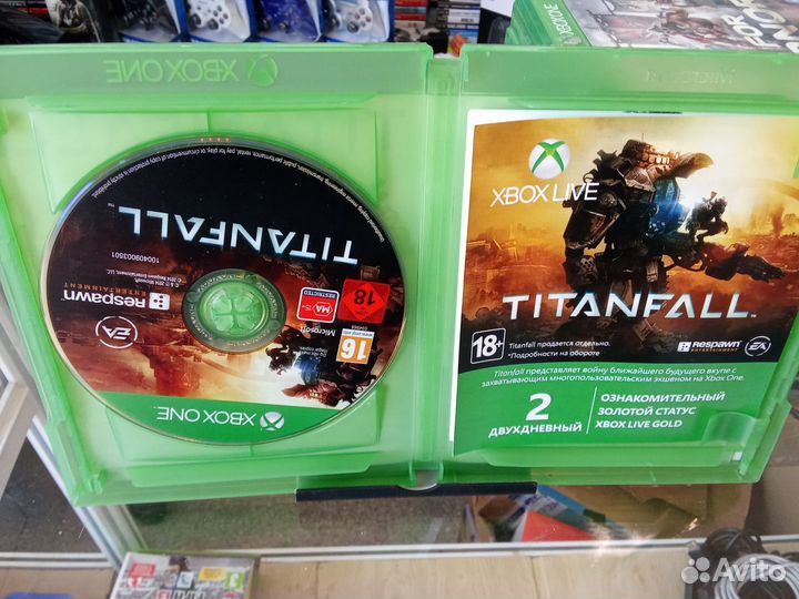 Диск Titanfall Xbox one series