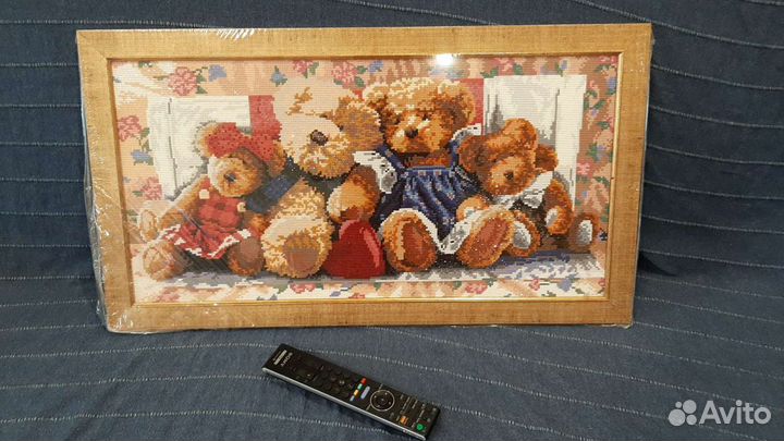 Алмазная живопись Мишки