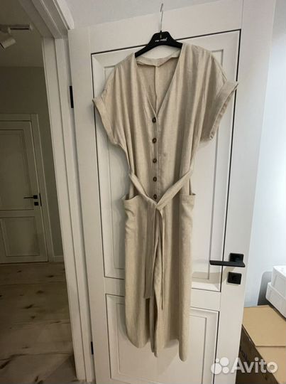 Комбинезон льняной H&M