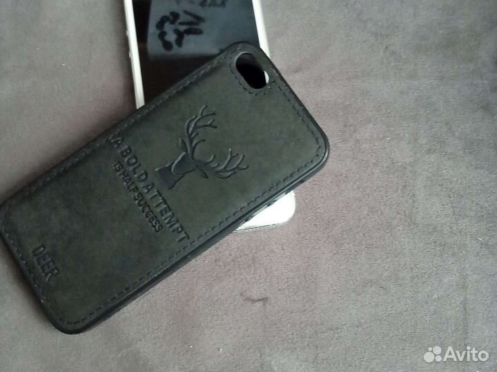 Чехол на iPhone 5s чёрный