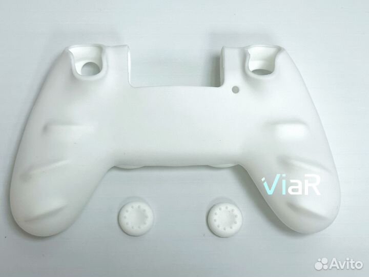 Чехол Белый+накладки (PS4) NEW