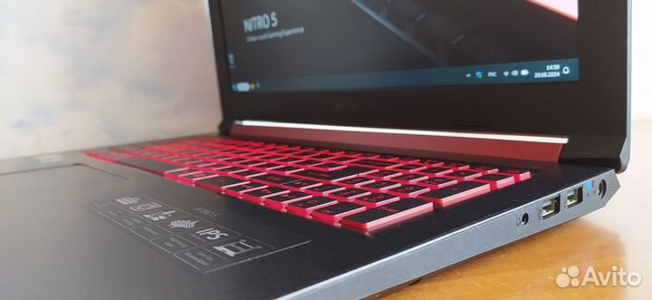 Acer Nitro 5 i7-8750H/ 16/ 256+1000/ 1050Ti 4Gb