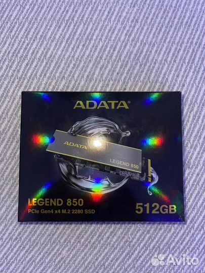 Adata SSD legend 850 512gb