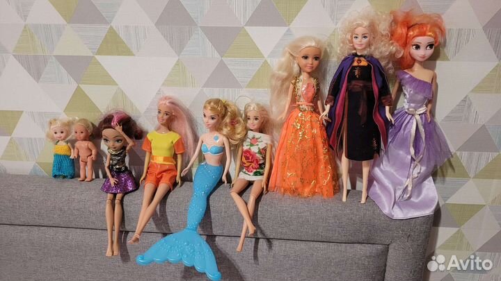 Куклы Барби пакетом