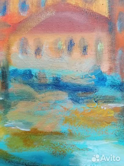 Картина маслом. Венеция