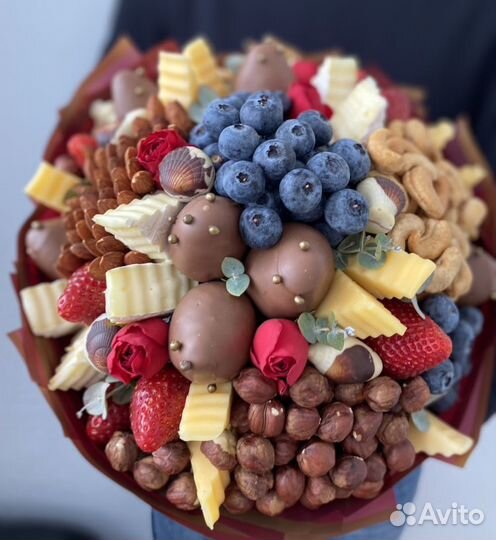 Съедобные букеты, букеты из сухофруктов