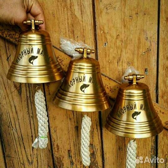 Рында колокол штурвал морской стиль