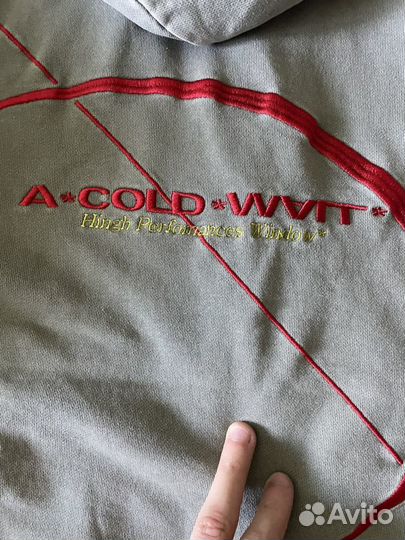 Толстовка худи a cold wall acw