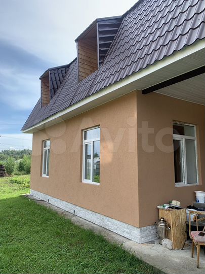 Коттедж 120 м² на участке 8 сот.