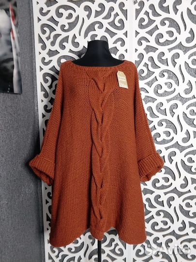 Туники вязаные единый размер до 66