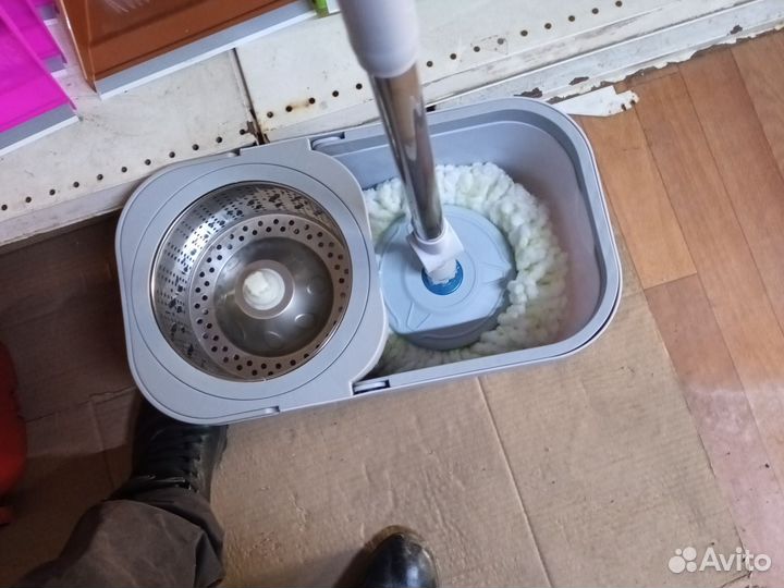 Швабра с ведром и отжимом