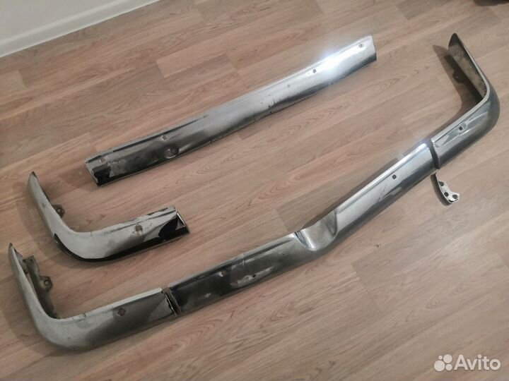 Хром прицепа переднего бампера Газ 21 Волга