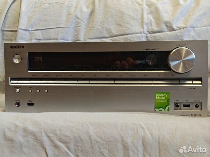 AV Ресивер Onkyo TX-NR709 Silver