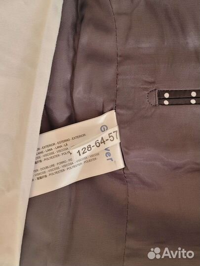 Пиджак и рубашка Gulliver р-р 128