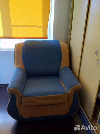 Диван и кресло раскладные