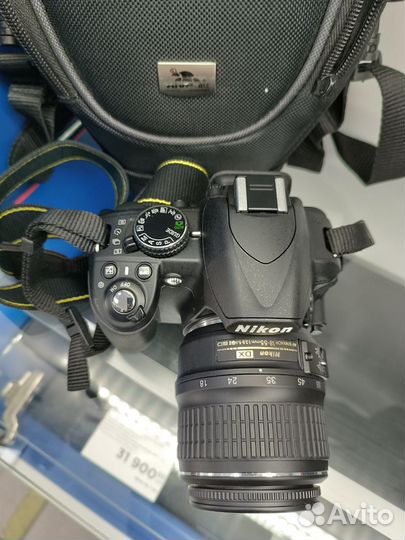 Фотоаппарат Nikon D3100 с объективом Nicon DX