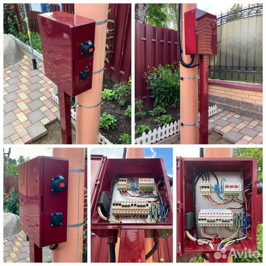 Установка 1ой опоры лэп вручную техника Щиты сип