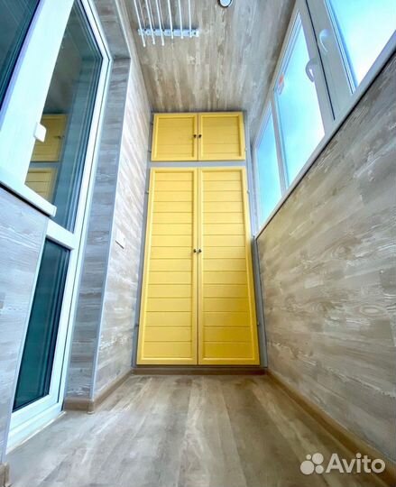 Отделка и остекление балконов и лоджий