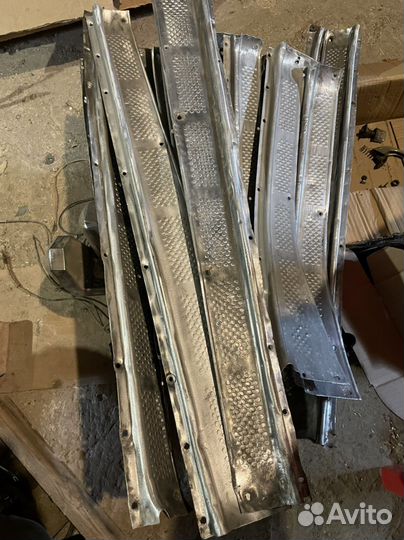 Газ 21 накладки порогов