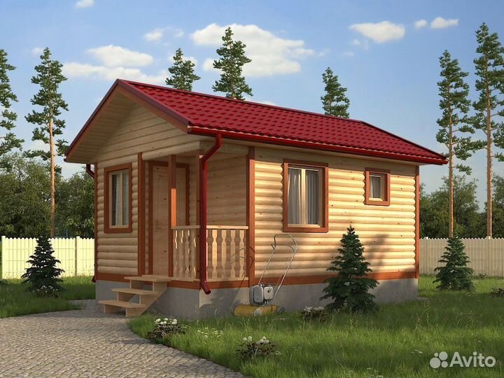Пушкин. Строим большие и маленькие мобильные бани