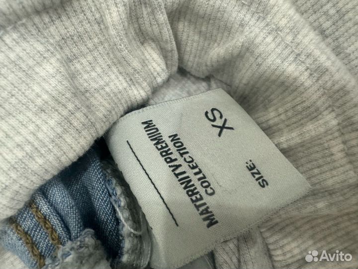 Джинсы - шорты для беременных