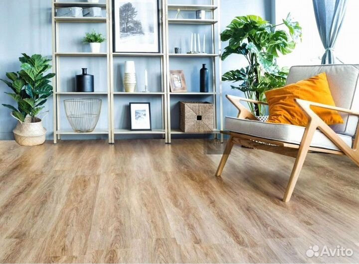 Кварвиниловая плитка / Доставка и установка