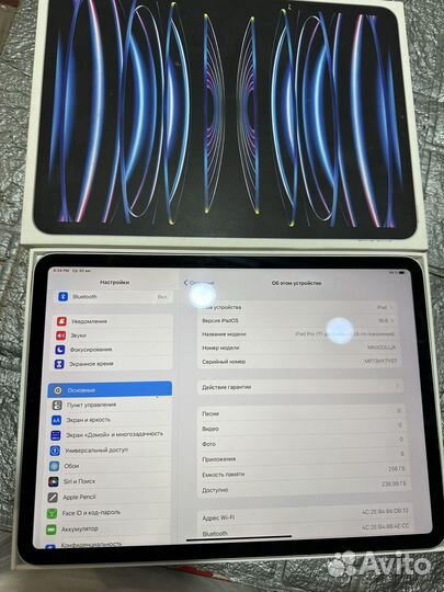 iPad pro 11 m2 256