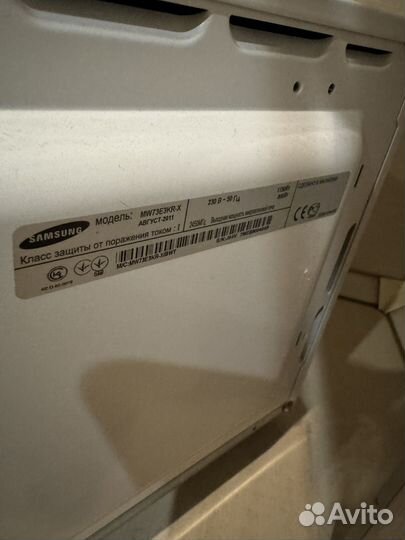Микроволновая печь samsung