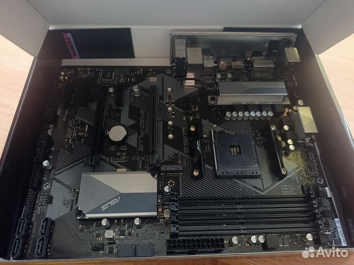 Материнская плата Asus prime B450-plus socket AM4