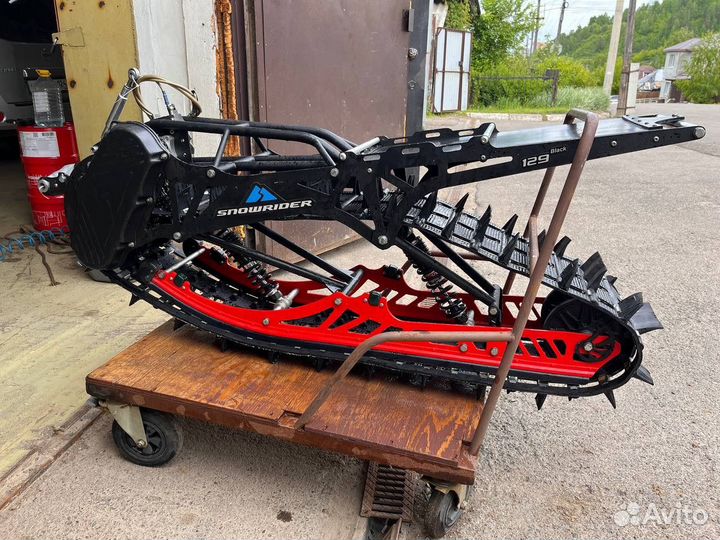 Комплект для сноубайка Snowrider 129 black