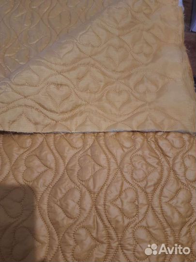 Отрез ткани плащевка стеганная