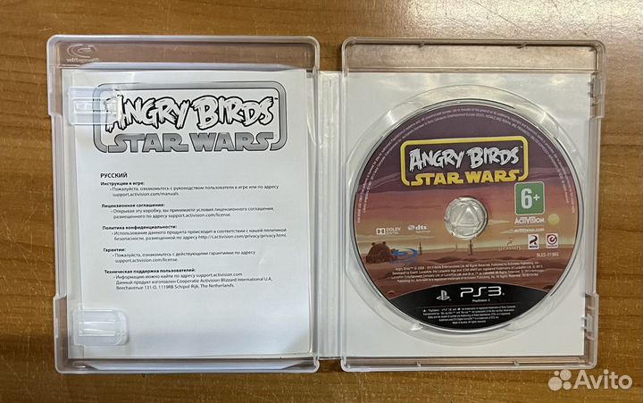 PS3 Angry Birds Star Wars (с поддержкой PS Move)