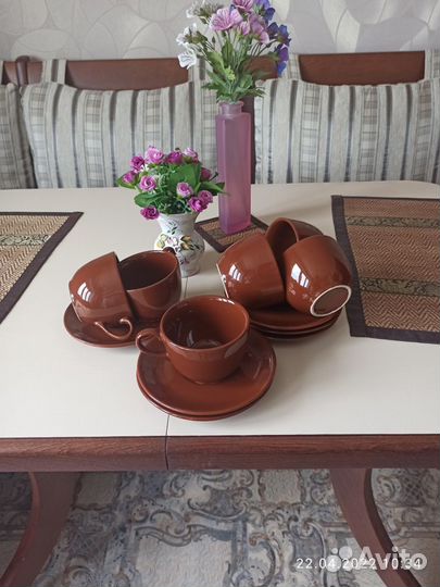 Чайный кофейный набор на 6 персон